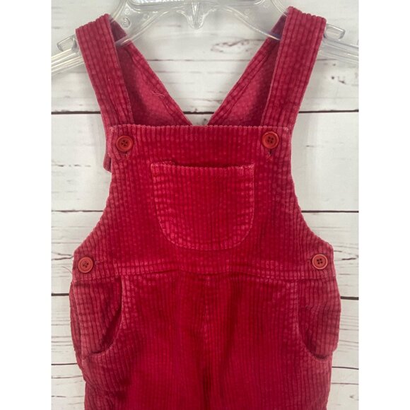 Hanna Andersson Rare HTF Red Cordory size 80 size 2 - Picture 3 of 9